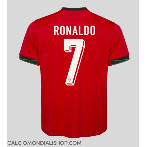 Maglie da calcio Portogallo Cristiano Ronaldo #7 Prima Maglia Europei 2024 Manica Corta